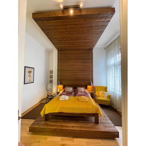 Amber Pearl Apartment 2 rooms and 2 bathrooms at Kálvin Square