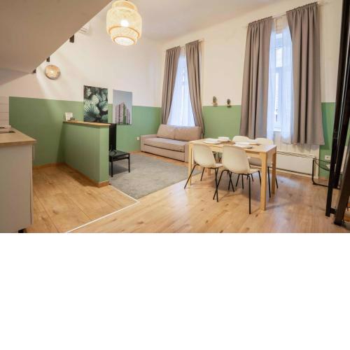 Cosy Studio In Terezvaros W41 Green