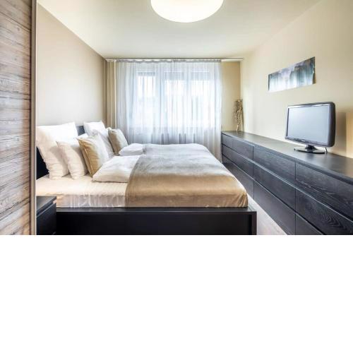 Cozy quiet apartment with a balcony