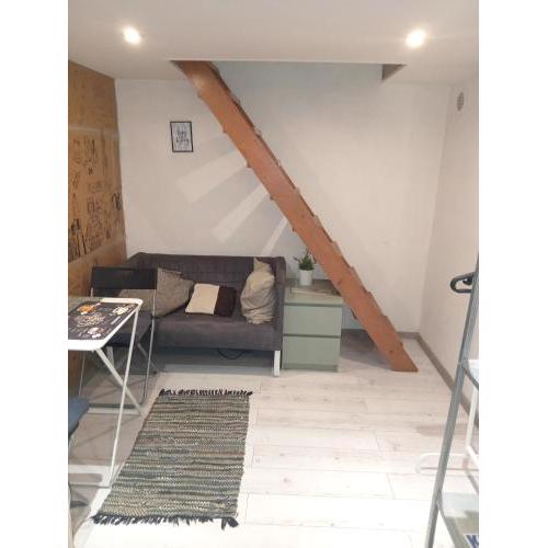 Cute studio in city center. Capsule apartment!