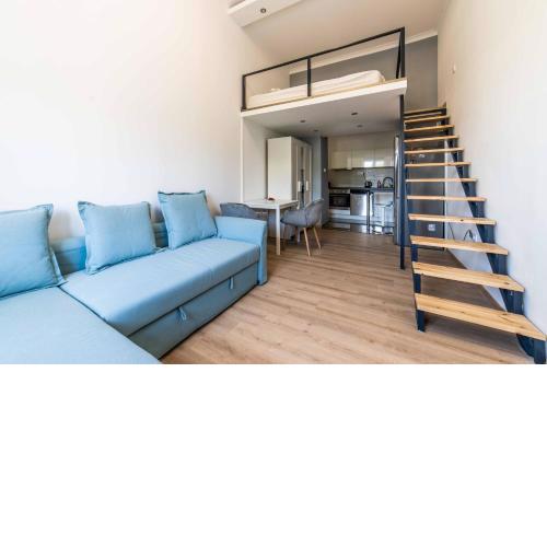 Fiumei studio apartment