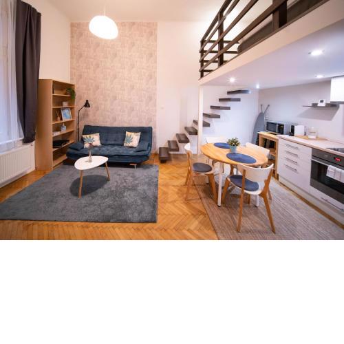 Free parking Broadway Budapest Residence - AC, 2people, Fast wifi, Smart TV