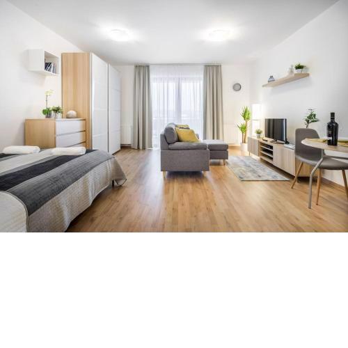 Marina apartment at Danube - FREE PRIVATE PARKING!