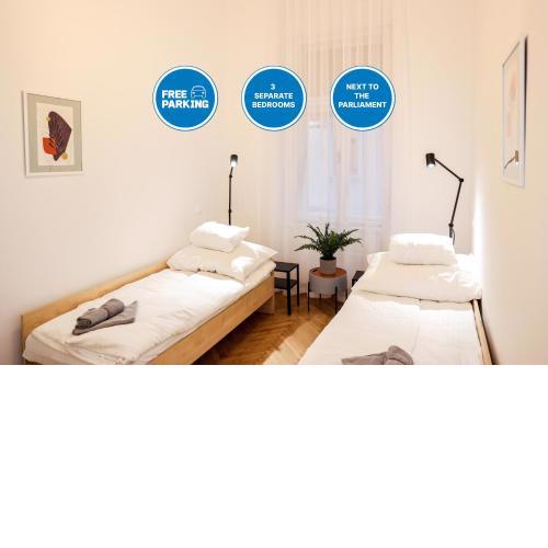Modern 3BR Apt Free Parking Prime Location