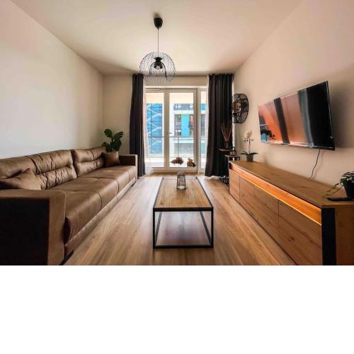 Modern apartment on the Danube