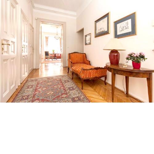 Spacious apartment in Budapest city centre with fireplace