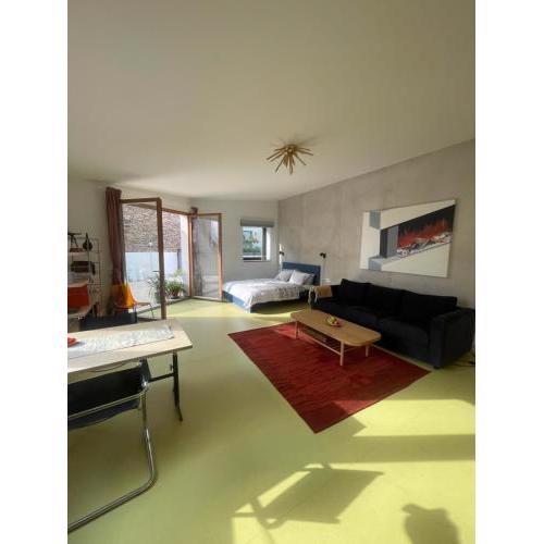 Stylish apartment, Top floor with private terrace