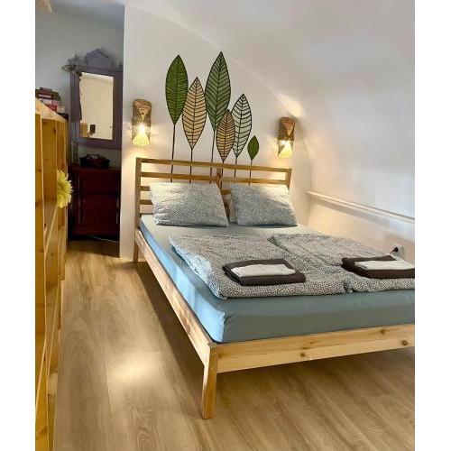 Unique, homey apartment with free parking in central Budapest